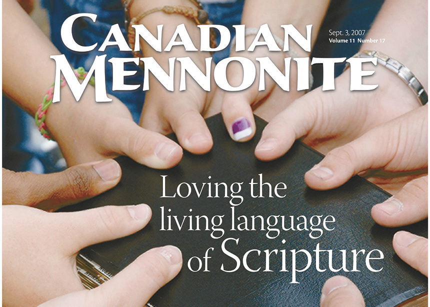 A United Witness Canadian Mennonite Magazine
